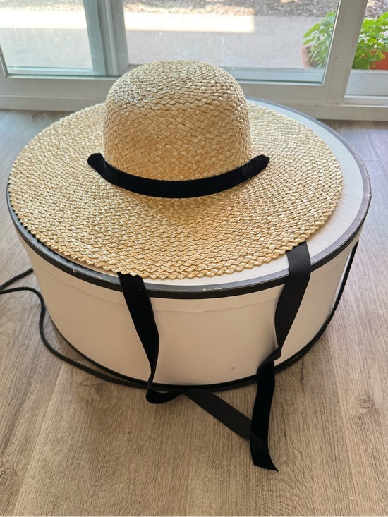 Lack Of Color Accessories - lack of color dolce straw ties oversized brim sun summer hat size large NEW RARE